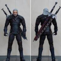Geralt of Rivia (Venomous Viper Armour) (Witcher) Custom Action Figure