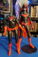 Batwoman (Batman) Custom Action Figure [BW size comparison WIP]