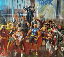 Beta Ray Bill (Marvel Legends) Custom Action Figure [my Asgard display so far...]