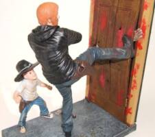Dave Harris (Walking Dead) Custom Diorama / Playset