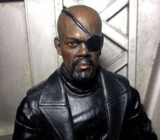 Nick Fury MCU (Marvel Legends) Custom Action Figure