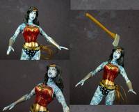 Zombie Wonder Woman (DC Direct) Custom Action Figure