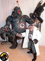 WW2 Kriegaffe and Controller (DC Direct) Custom Action Figure