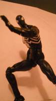 Black Suit Spiderman (Spider-Man) Custom Action Figure