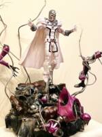 Magneto Vs Tri-sentinel (Marvel Legends) Custom Diorama / Playset