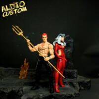 daimon hellstorm (Marvel Legends) Custom Action Figure