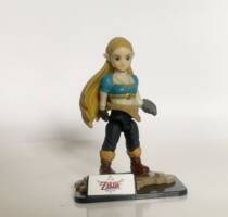 Zelda Hyrule Warriors Link and Zelda poseable Figures (Legend of Zelda) Custom Action Figure