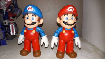 Classic Mario (Super Mario Bros) Custom Action Figure