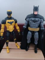 Duke Thomas/The Signal (Batman) Custom Action Figure [Size Comparison]
