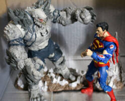 Custom Mcfarlane Superman vs Devastator 2 pack (DC Multiverse) Custom Action Figure