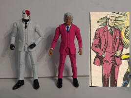 Magneto (Headmaster) (Marvel Legends) Custom Action Figure [Base figure, finished figure, reference picture]