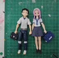 Nishikata and Takagi from Karakai Jouzu no Takagi-san (Anime) Custom Action Figure