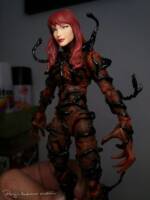 Mary Jane Watson as the Carnage Queen (Marvel Legends) Custom Action Figure