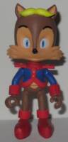 SATAM style Antoine D'Coolette (Sonic) Custom Action Figure