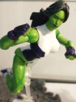 She-hulk (Frank Cho) (Marvel Legends) Custom Action Figure [Ready to fight.]