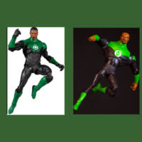 Green Lantern John Stewart (DC Multiverse) Custom Action Figure