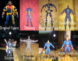Superman (Marvel Legends) Custom Action Figure [WIPs]