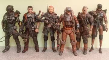 Dystopian Cyberpunk Figure (Cyborgs) Custom Action Figure