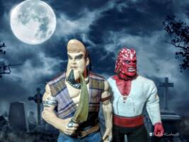 Kinski from the movie Nightbreed (Horror) Custom Action Figure [Kinski and Peloquin]