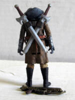 Ashlan – Fu-lum Bounty Hunter - A Star Wars/Dragonball Evolution Mashup (Dragonball Z) Custom Action Figure [Rear View]