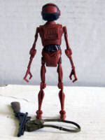 K0-DRD “D-Red” - Droid Bounty Hunter (Star Wars) Custom Action Figure [Rear View]