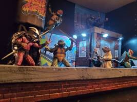 TMNT ROOFTOP ver1 (Teenage Mutant Ninja Turtles) Custom Diorama / Playset