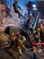 TMNT Roof tops Ver2 (Teenage Mutant Ninja Turtles) Custom Diorama / Playset