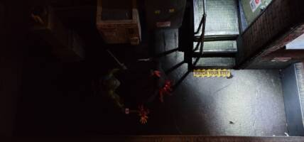 Roof top ver3 (DC Multiverse) Custom Diorama / Playset
