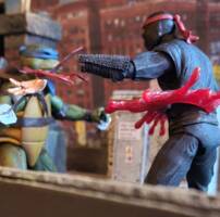 Roof top ver3 (DC Multiverse) Custom Diorama / Playset