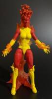 Frankie Raye Fantastic four Human Torch (Marvel Legends) Custom Action Figure [Frankie Raye Human torch Flame on form]