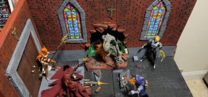Spawns Ally (Spawn) Custom Diorama / Playset