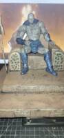 Darkseid  with Throne diorama (DC Multiverse) Custom Diorama / Playset