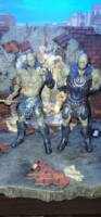 Darkseid  with Throne diorama (DC Multiverse) Custom Diorama / Playset