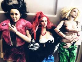 Bloody Roar:Alice, Nagi and Shina (Bloody Roar) Custom Action Figure
