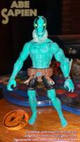 Abe sapien [1000toys version] #3 (Comic Head Variant) (Hellboy) Custom Action Figure