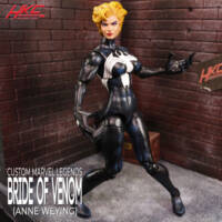 She-Venom ( Bride of Venom from Sinner Takes All) (Marvel Legends) Custom Action Figure