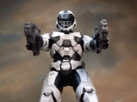 White Spartan (Halo) Custom Action Figure
