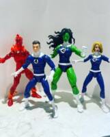 She-Hulk Fantastic Four costume (Marvel Legends) Custom Action Figure
