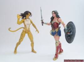 Cheetah (Barbara Minerva) (Wonder Woman) Custom Action Figure [Cheetah custom action figure vs Wonder Woman]