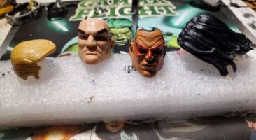 Warpath (Marvel Legends) Custom Action Figure [The hair swap to Brocks head]
