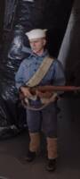 Steve McQueen Jake Holman from the movie The Sand Pebbles. (Movie Masters) Custom Action Figure