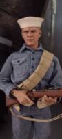 Steve McQueen Jake Holman from the movie The Sand Pebbles. (Movie Masters) Custom Action Figure