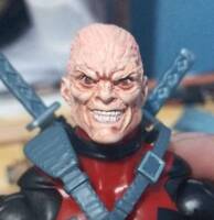 Deadpool Wade Wilson unmasked version (Marvel Legends) Custom Action Figure