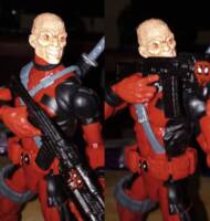 Deadpool Wade Wilson unmasked version (Marvel Legends) Custom Action Figure