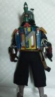 Boba Fett (from THAT scene in Mandalorian S2E6) (Star Wars) Custom Action Figure [His backpack's. Got jets....]