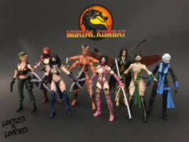 Kitana (Mortal Kombat) Custom Action Figure