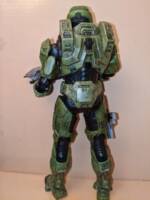 Halo Infinite Master Chief (Halo) Custom Action Figure [Back view]