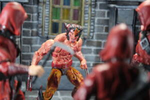 Battle damaged wolverine (Marvel Legends) Custom Action Figure