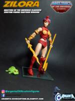 Zilora cartoon (Masters of the Universe) Custom Action Figure