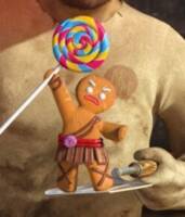Gingy (Shrek 4) (Movie Maniacs) Custom Action Figure